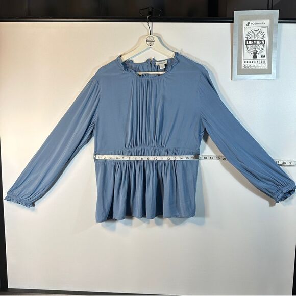 SUNDANCE LONG SLEEVE BLOUSE Size L - Picture 6 of 13